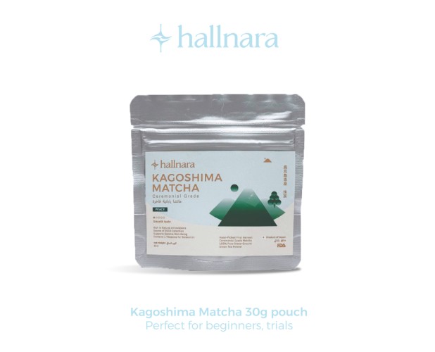 Kagoshima Ceremonial Matcha powder pouch 30g 