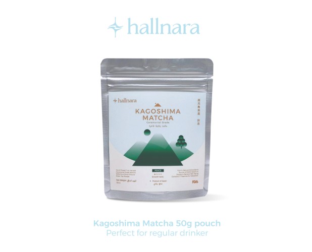 Kagoshima Ceremonial Matcha powder pouch 50g