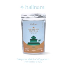 Okayama Ceremonial Matcha powder pouch 100g