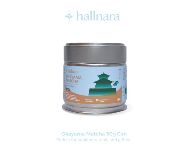 Okayama Ceremonial Matcha powder 30g can